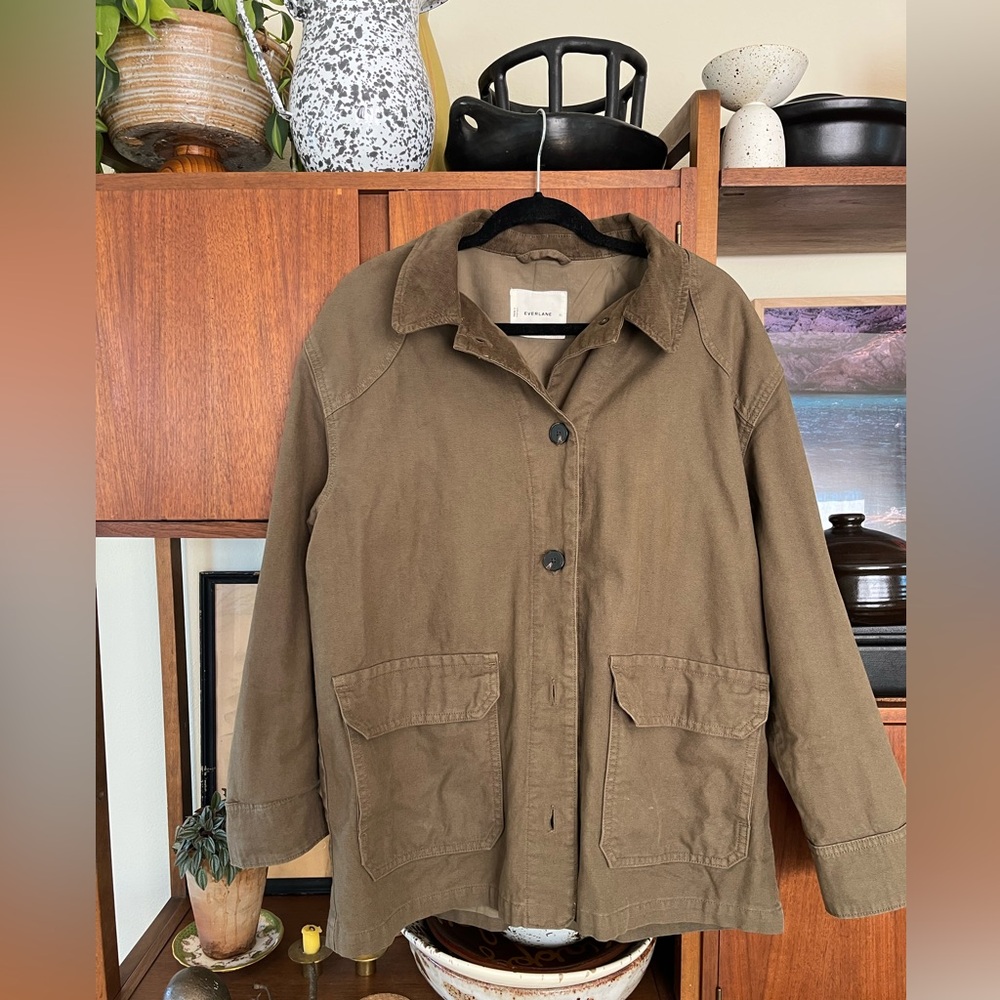 Everlane Utility Jacket in Beech
